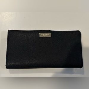 KATE SPADE New York Black Leather Wallet